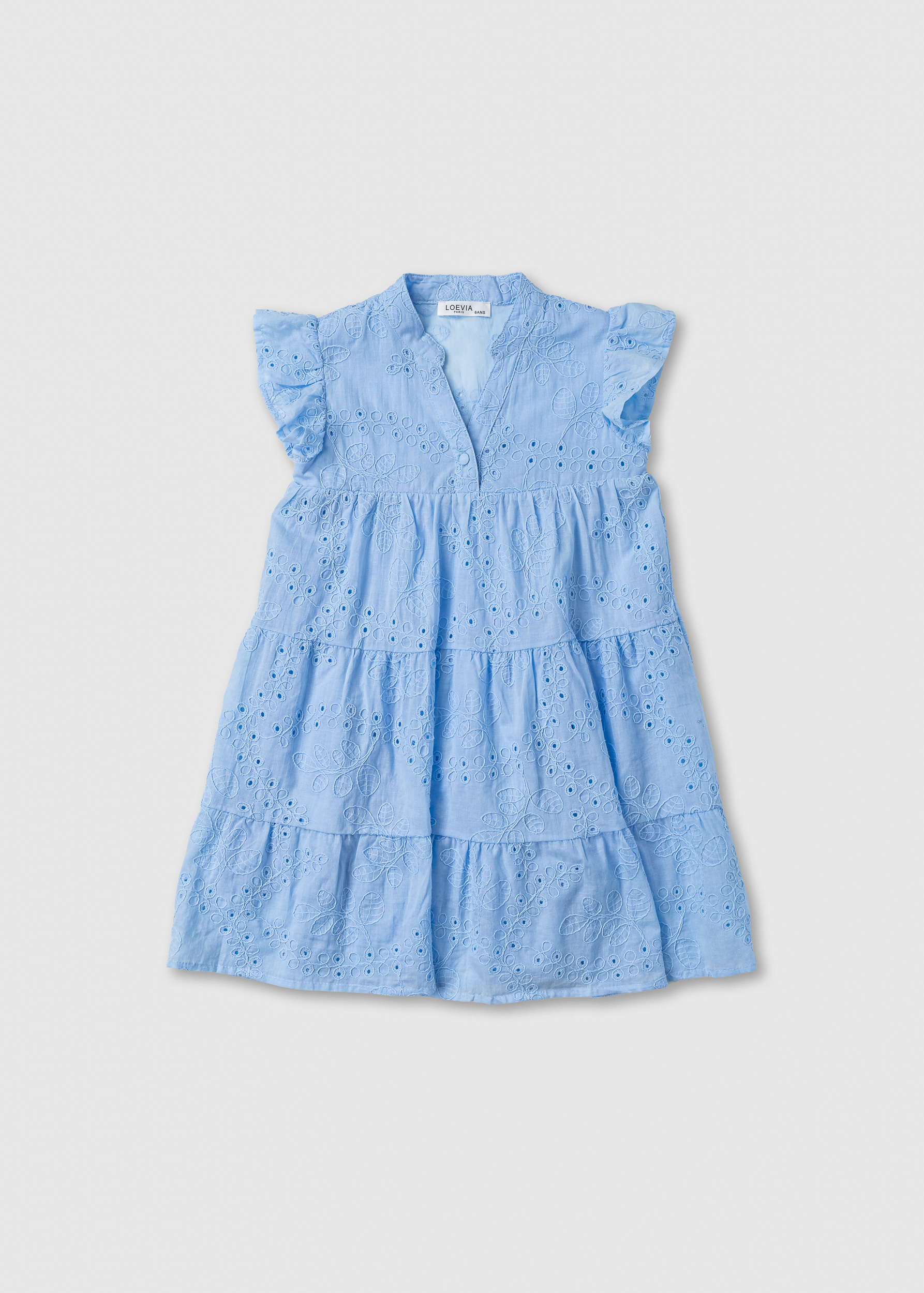 Сукня для дівчинки блакитний F1617