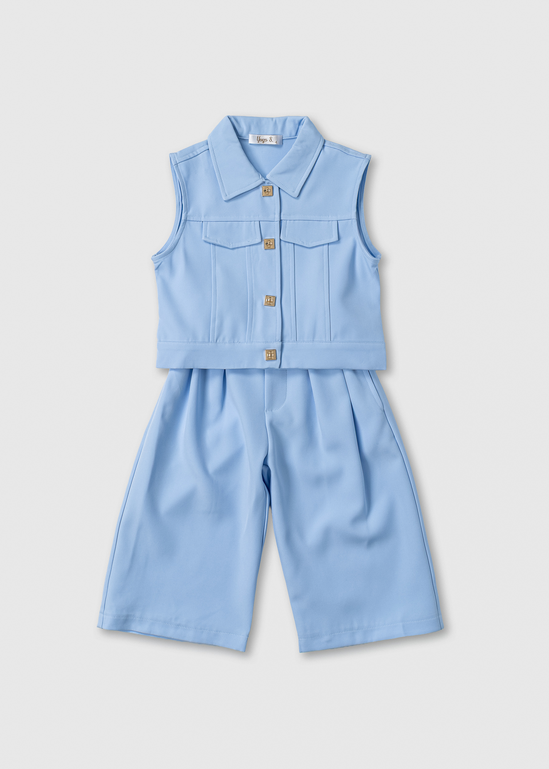 Комплект для дівчинки блакитний M568