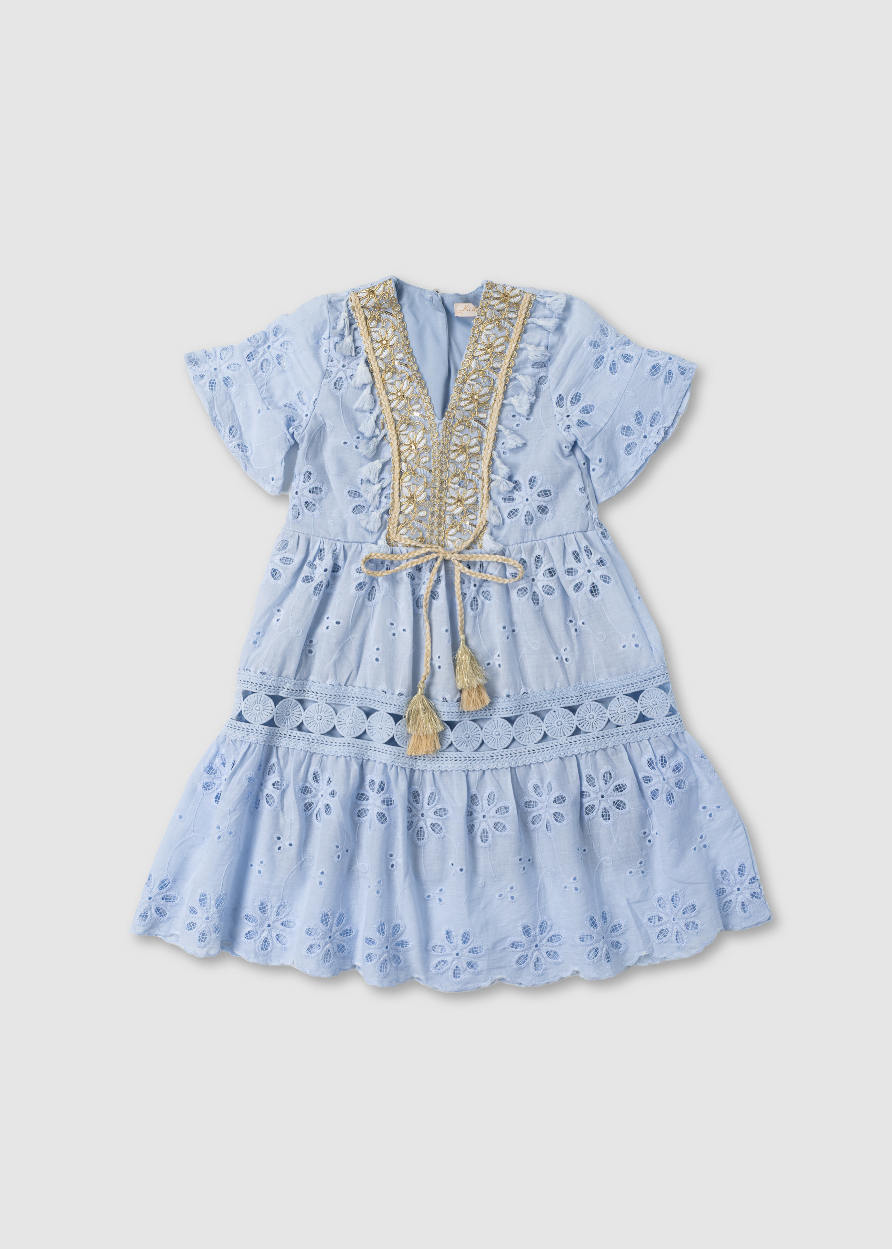 Сукня для дівчинки блакитний R2637