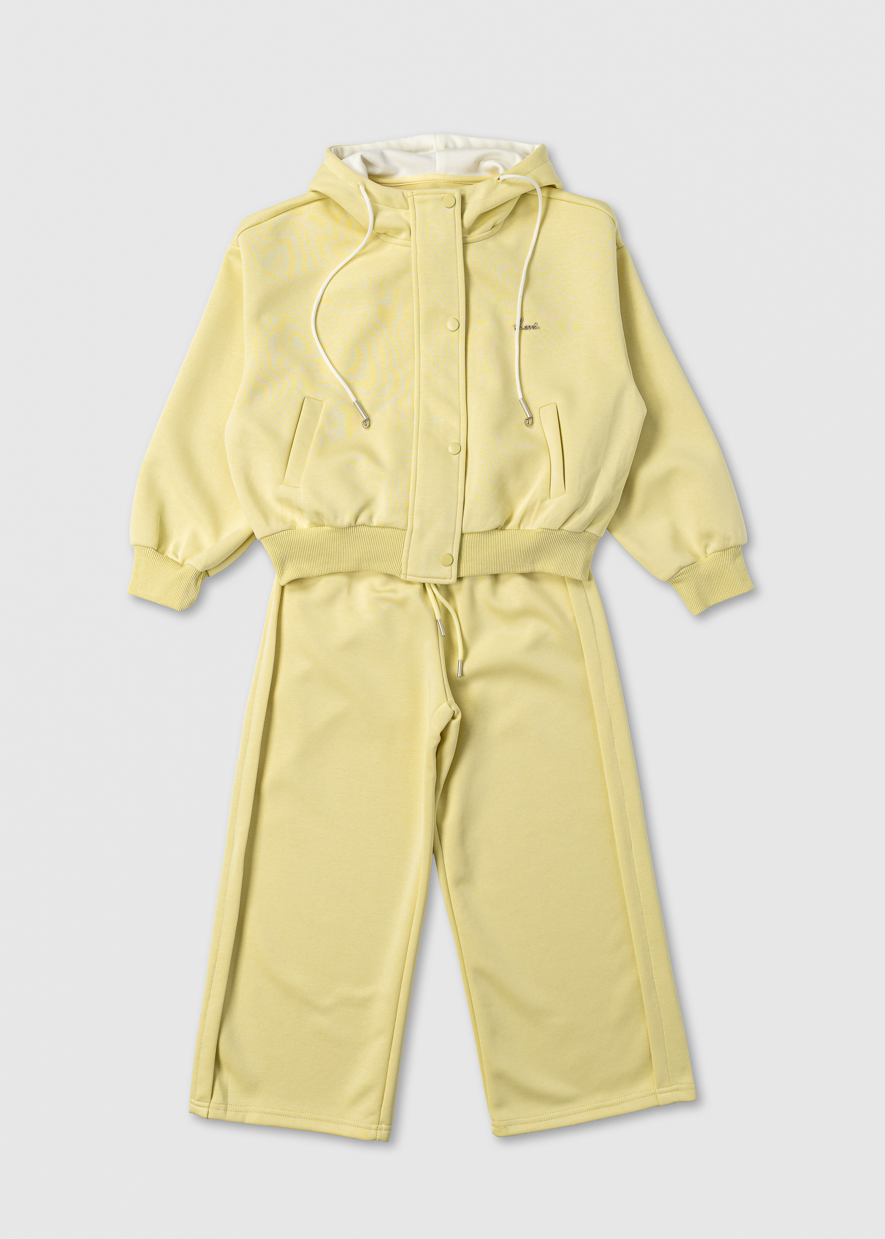 Спортивний костюм для дівчинки жовтий 82620y