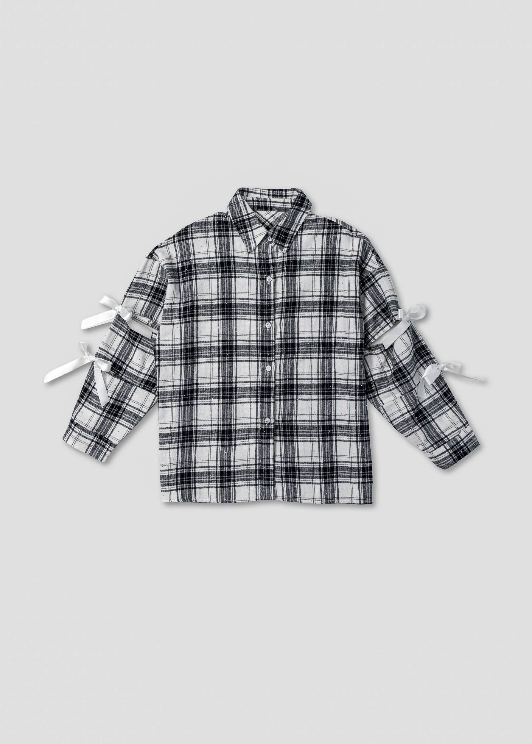 Сорочка для дівчинки чорний CC10