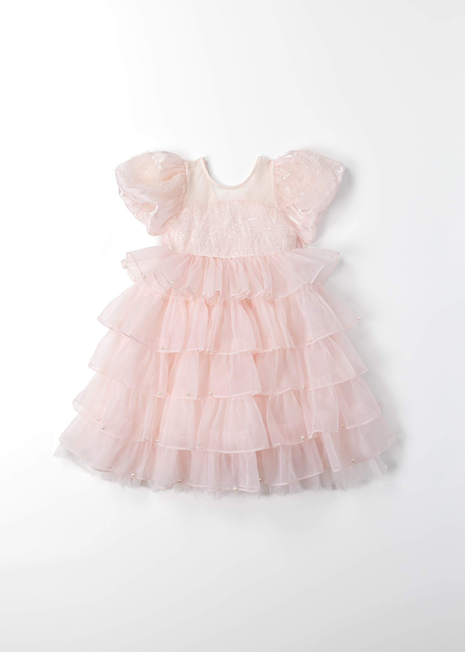 Сукня для дівчинки рожевий Q9109