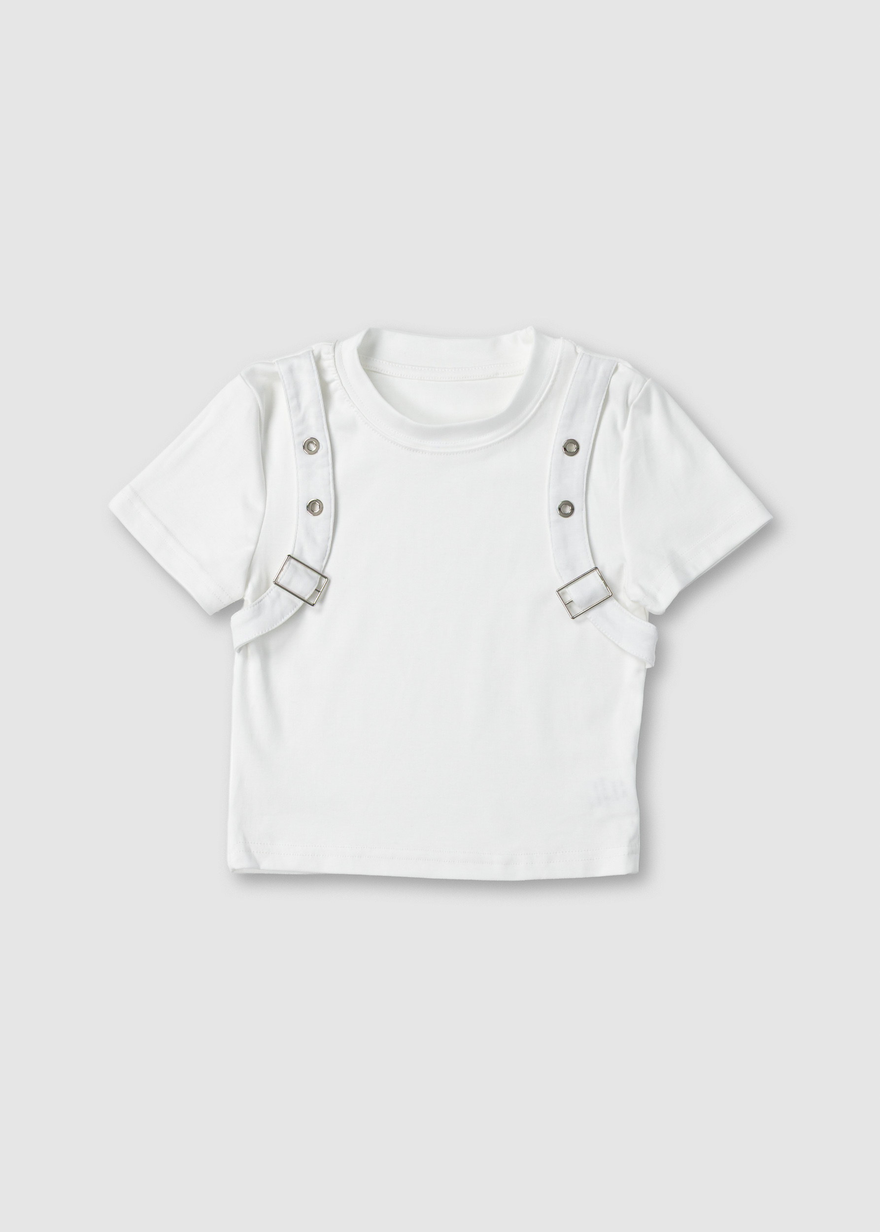 Футболка для дівчинки білий XS07