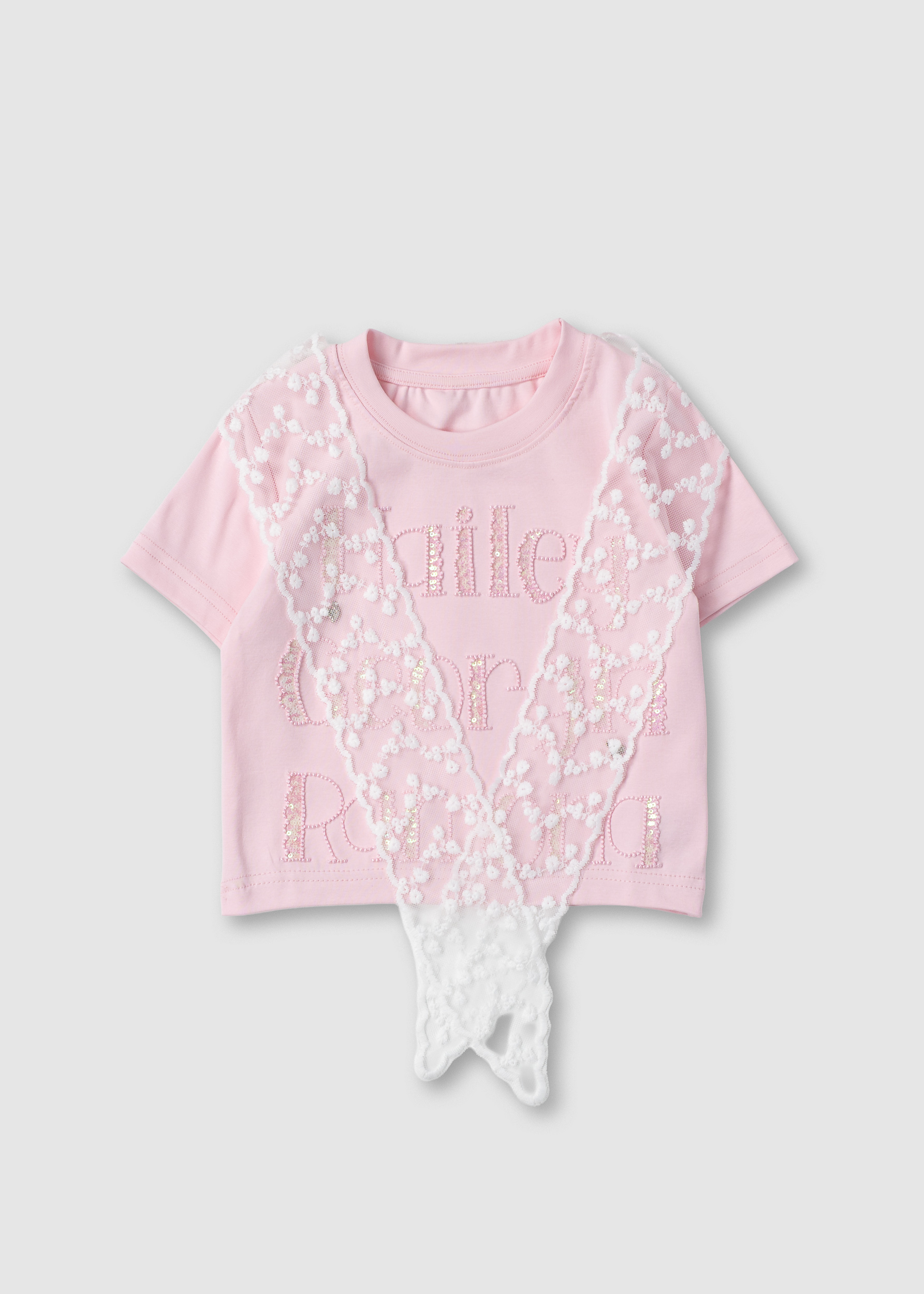 Футболка для дівчинки рожевий XS108