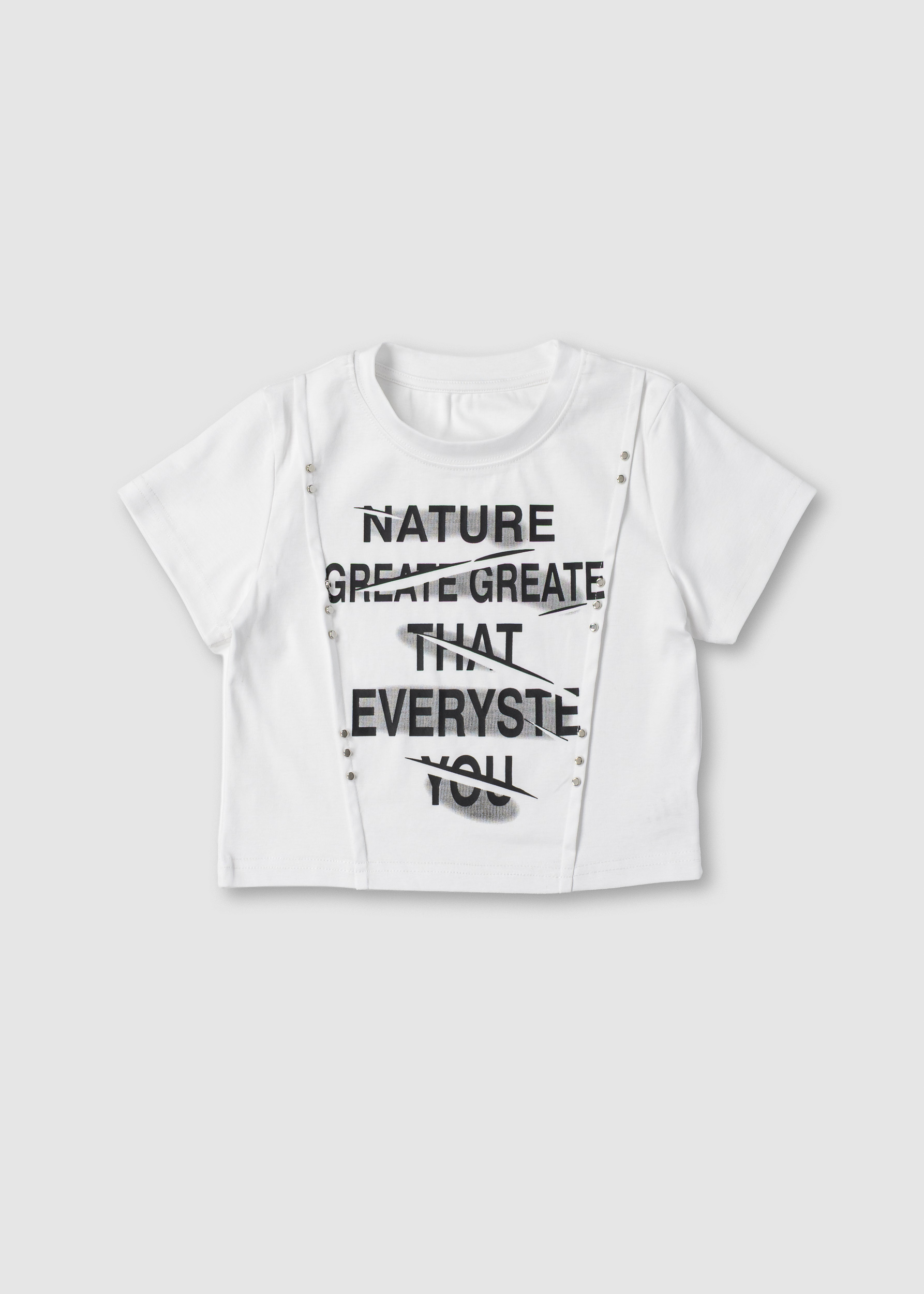 Футболка для дівчинки білий XS115-2