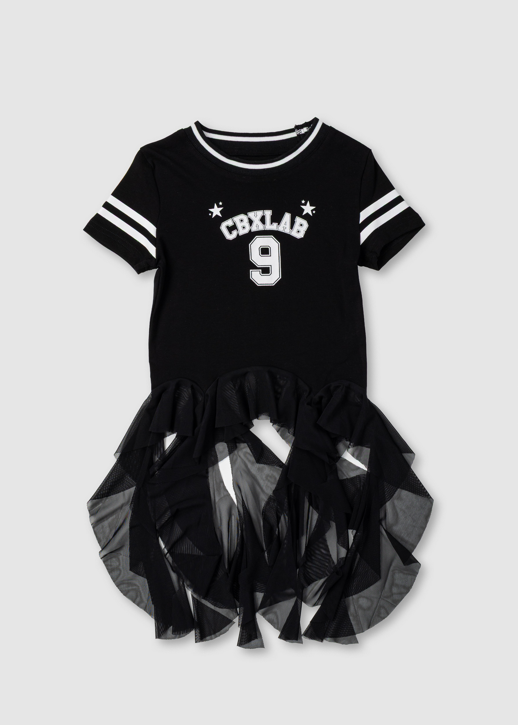 Футболка для дівчинки чорний XS197-2