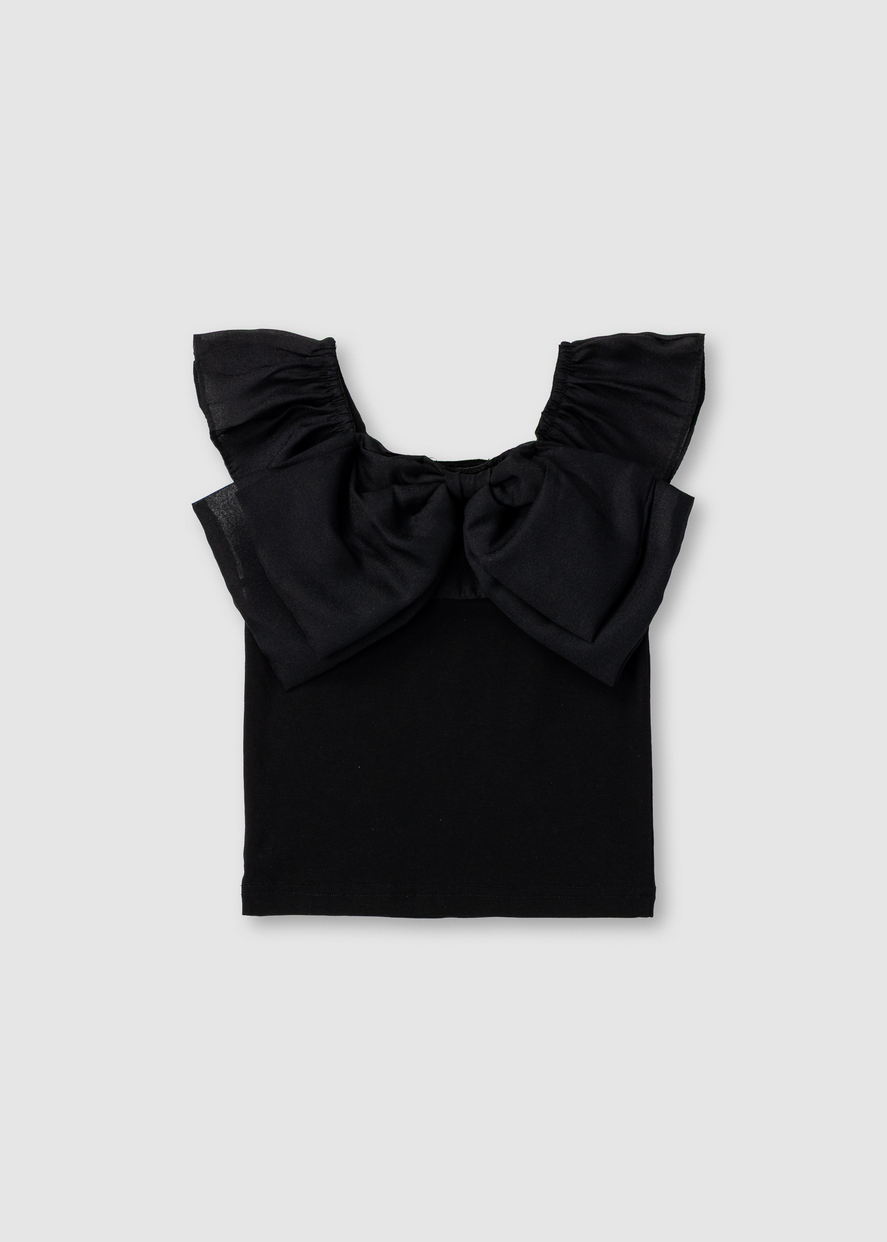 Футболка для дівчинки чорний XS312