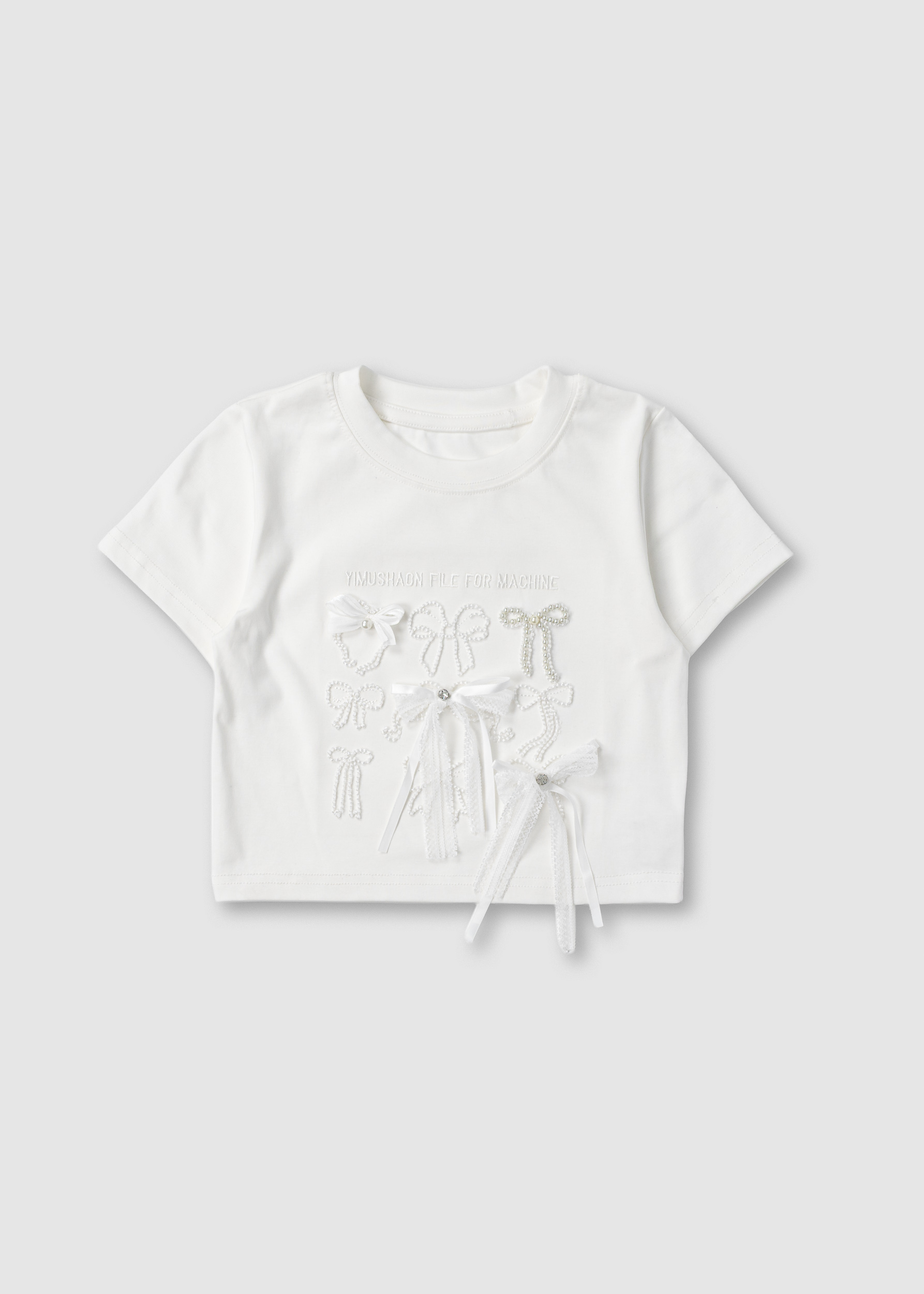 Футболка для дівчинки білий XS68