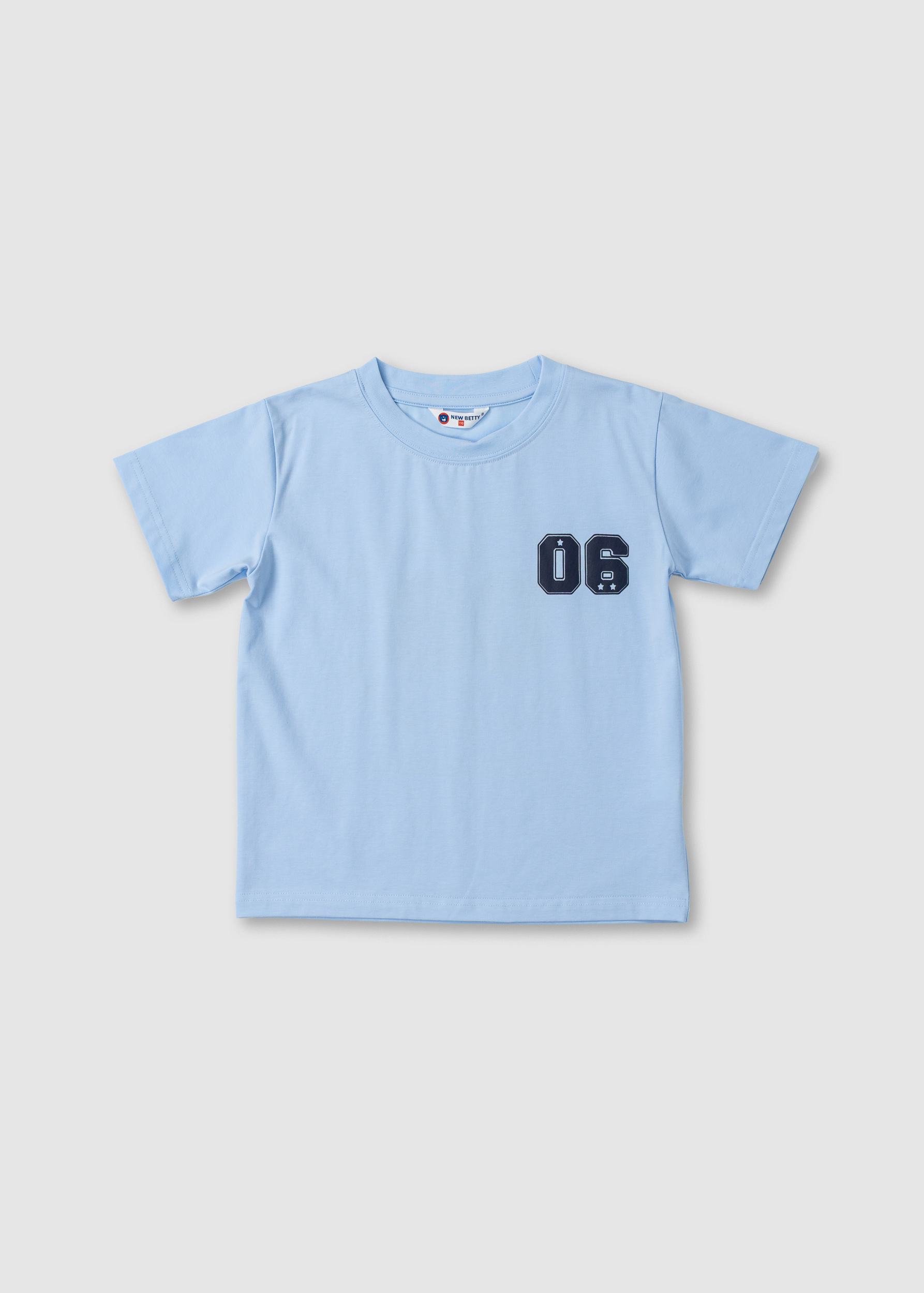 Футболка для хлопчика блакитний XZ257DRY-2