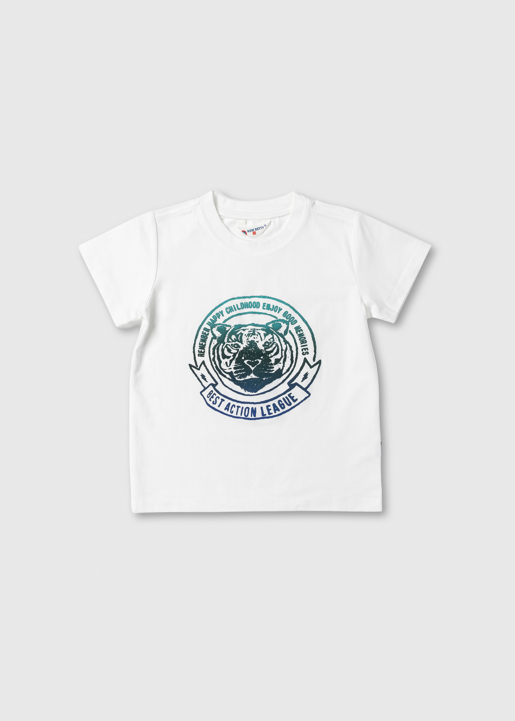 Футболка для хлопчика молочний XZ870